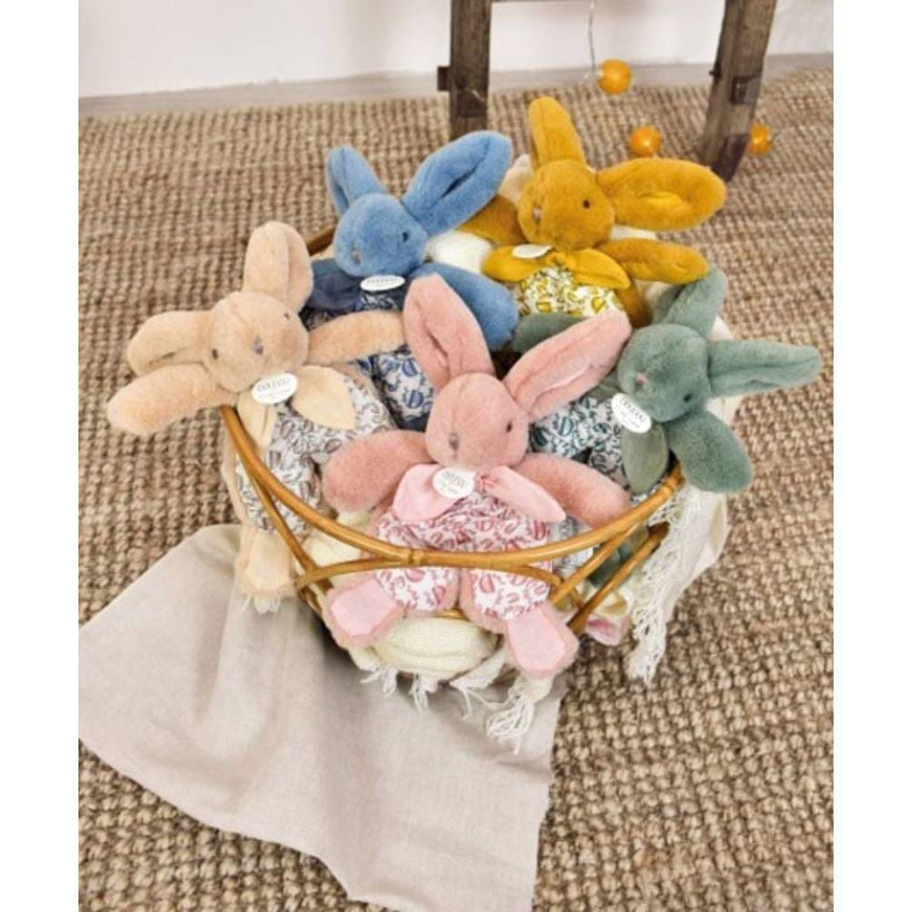 Jucarie de plus, Doudou, Iepuras, 18 cm, Bej