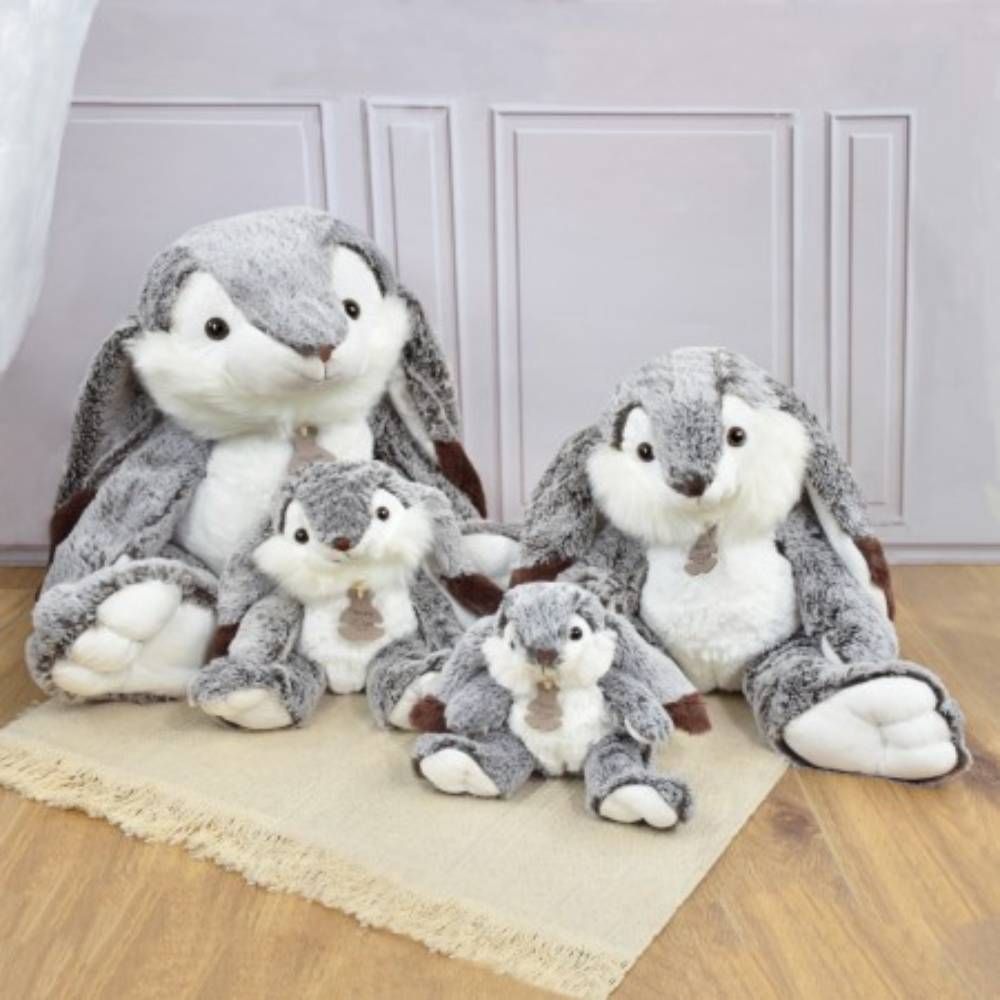 Jucarie de Plus, Histoire d'Ours, Iepurasul Marius, 20 cm, Gri