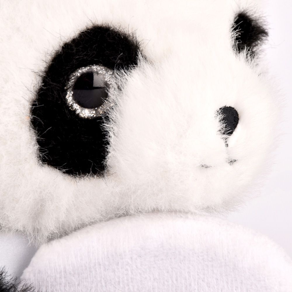 Jucarie de plus pentru relaxare si antistres, magnetic, Histoire d'Ours, Urs Panda, 30 cm