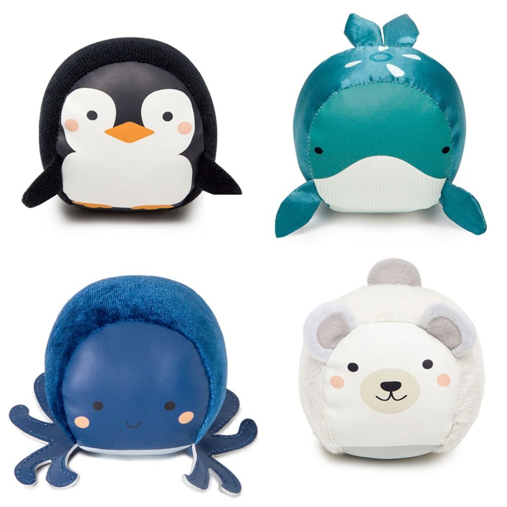 Set de 4 mingi, Little Big Friends, Dooballs Ocean