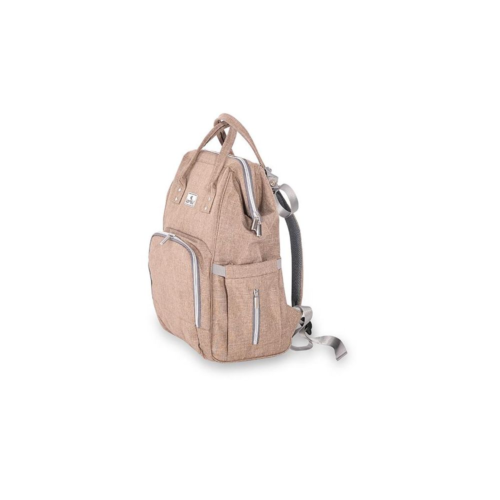 Rucsac cu accesorii, Lorelli, Tina, multiple compartimente, Beige