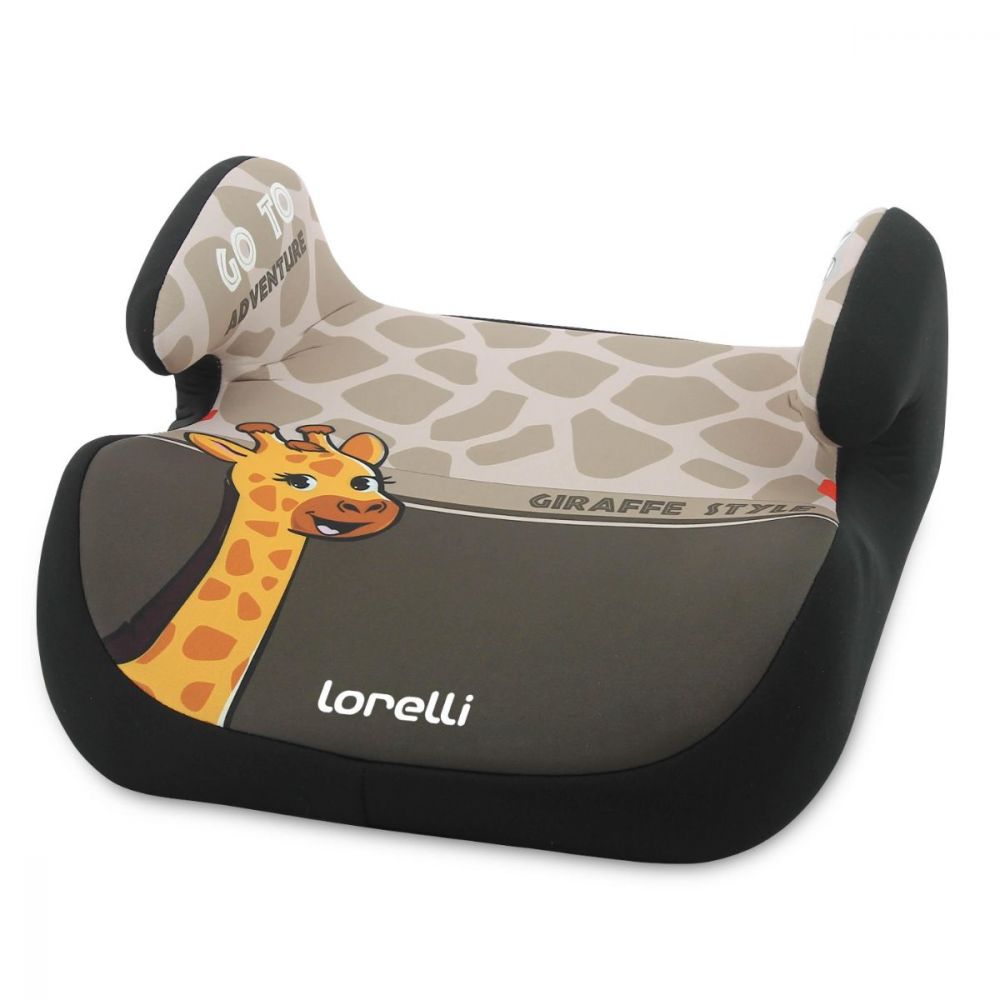 Inaltator auto Lorelli, Topo Comfort, 15-36 kg, Giraffe Light Dark Beige