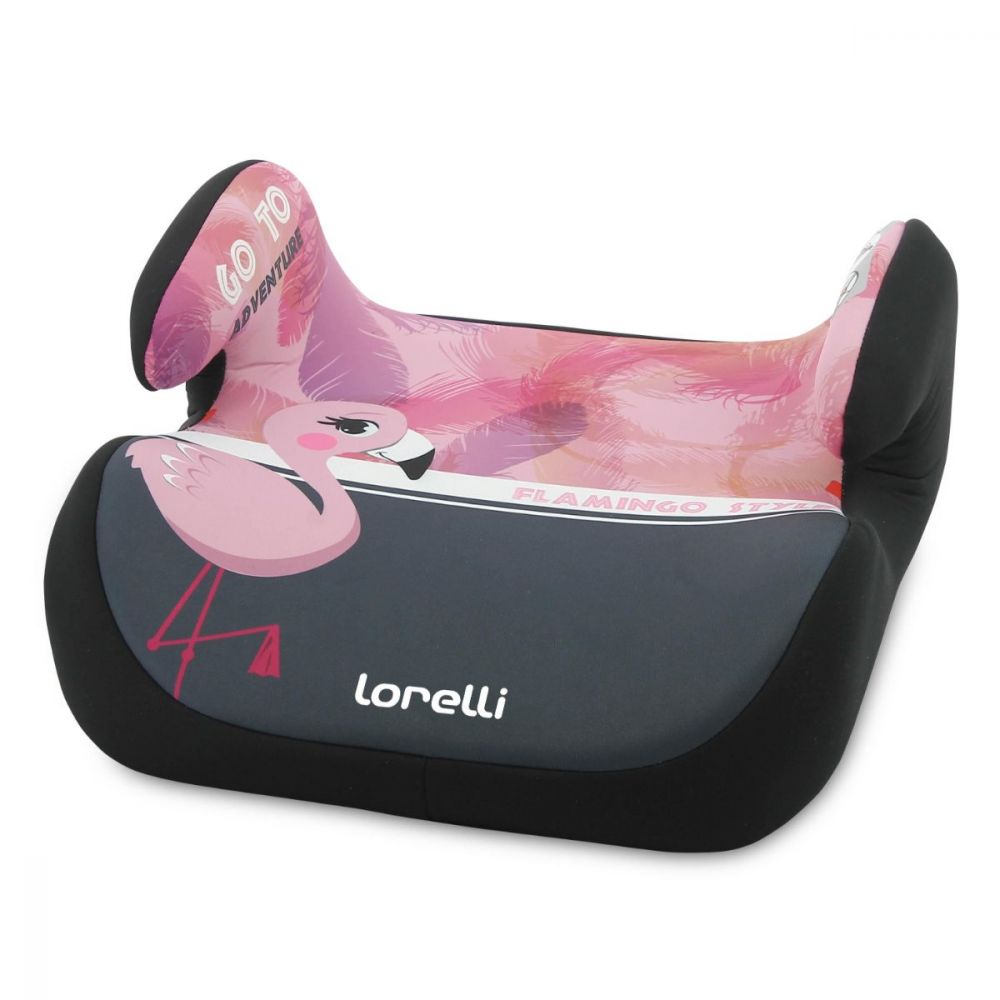 Inaltator auto Lorelli, Topo Comfort, 15-36 kg, Flamingo Grey Pink
