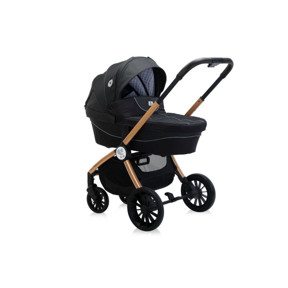 Set Carucior 3 in 1 Lorelli, Ramona Luxe Black