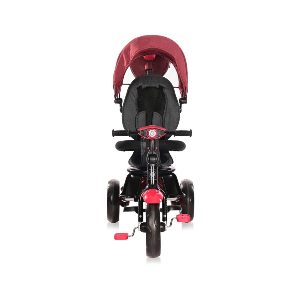 Tricicleta multifunctionala, 4 in 1, cu scaun rotativ, Lorelli Enduro, Red Black Luxe