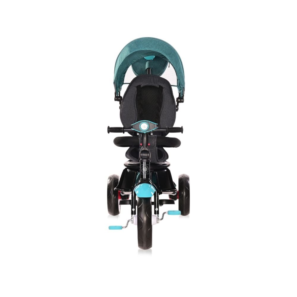 Tricicleta multifunctionala, 4 in 1, cu scaun rotativ, Lorelli Enduro, Green Luxe