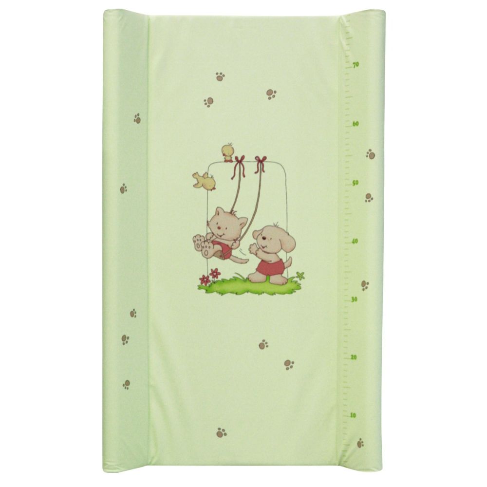 Saltea de infasat cu intaritura, Lorelli, 50 x 80 cm, Green