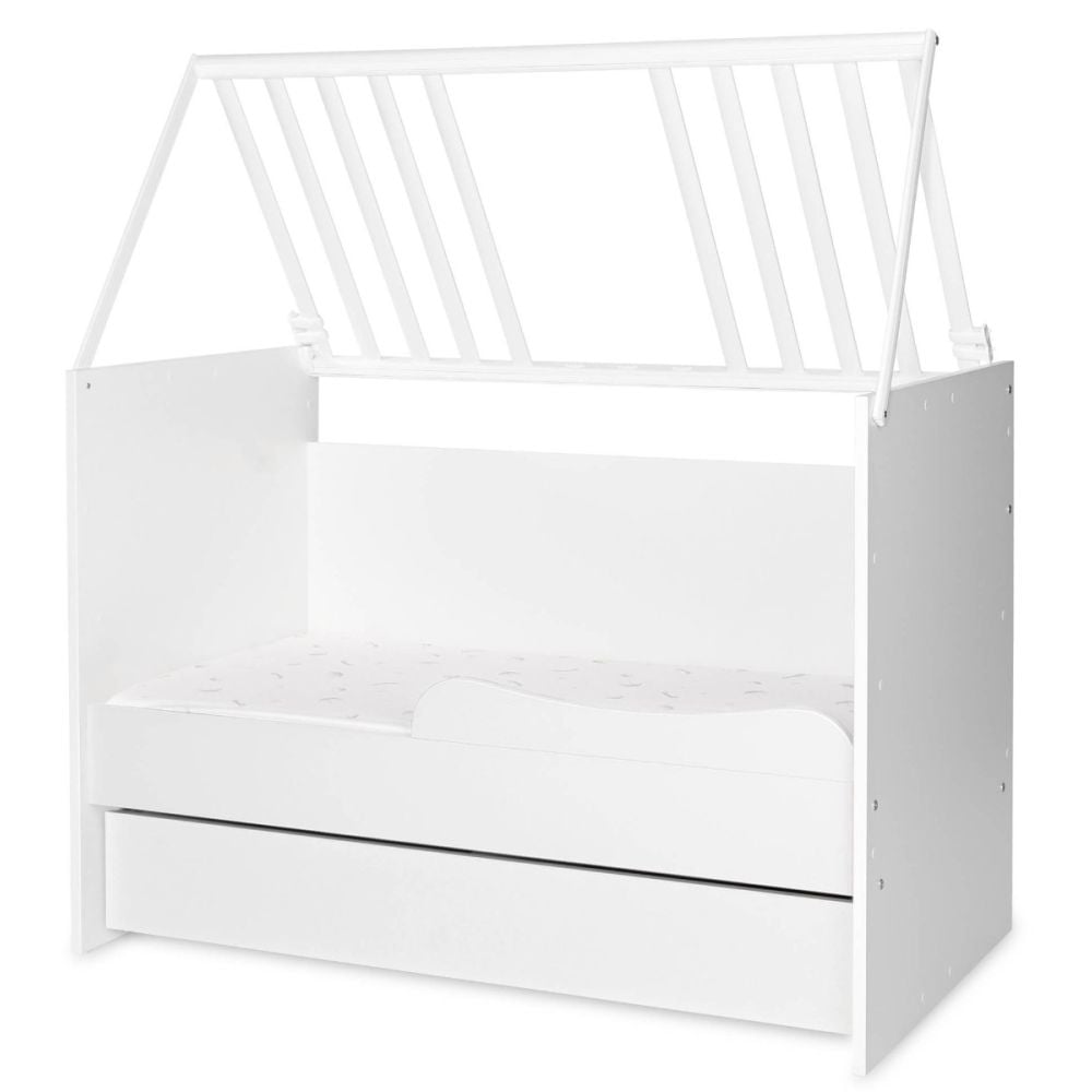 Patut modular multifunctional Lorelli, 5 configurari diferite, 190 x 72 cm, Multi White