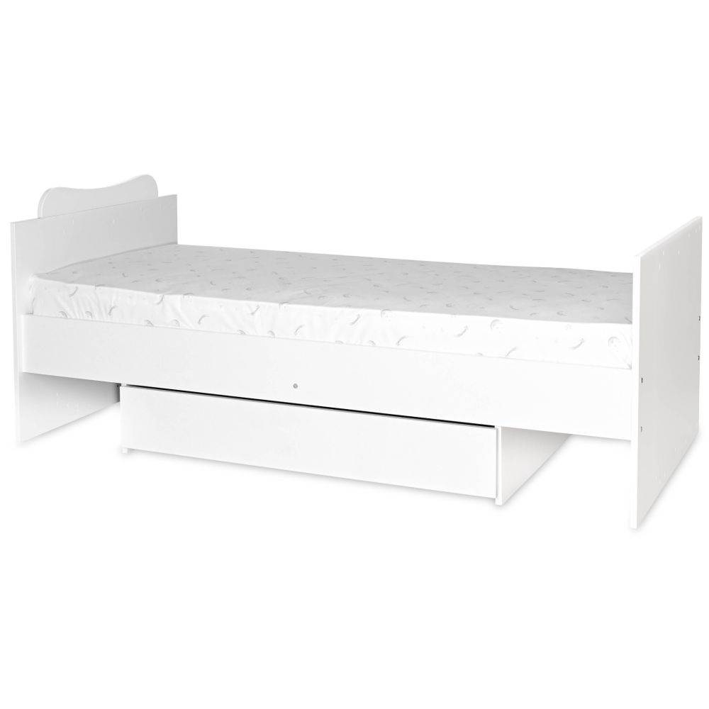 Patut modular multifunctional Lorelli, 5 configurari diferite, 190 x 72 cm, Multi White