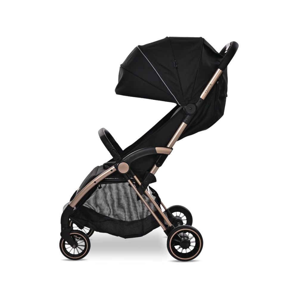 Carucior sport autofold, Lorelli Quick, pana la 22 kg, Black Jasper