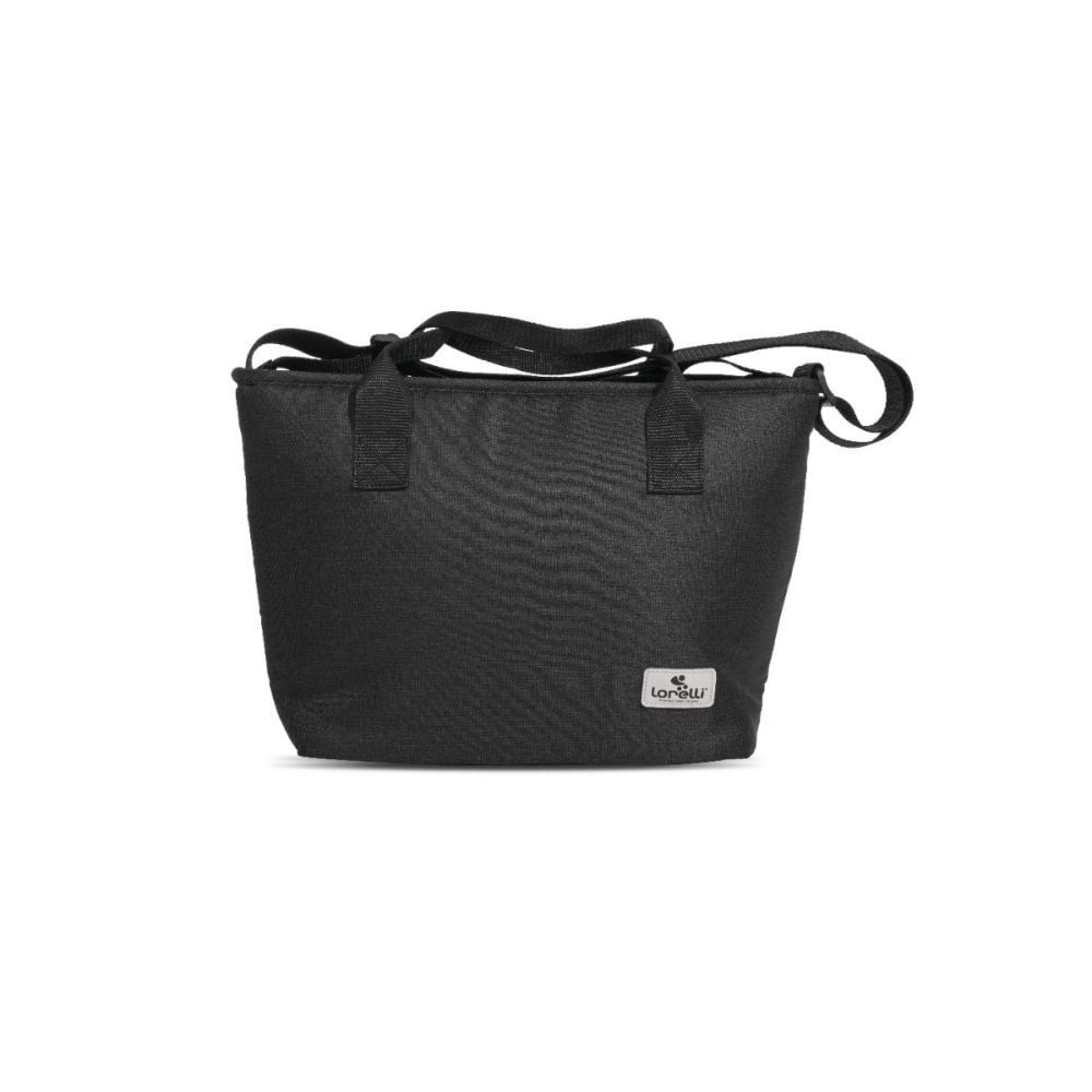 Carucior transformabil, Lorelli Alba Premium, set adaptori pentru cosulet auto inclus, Black