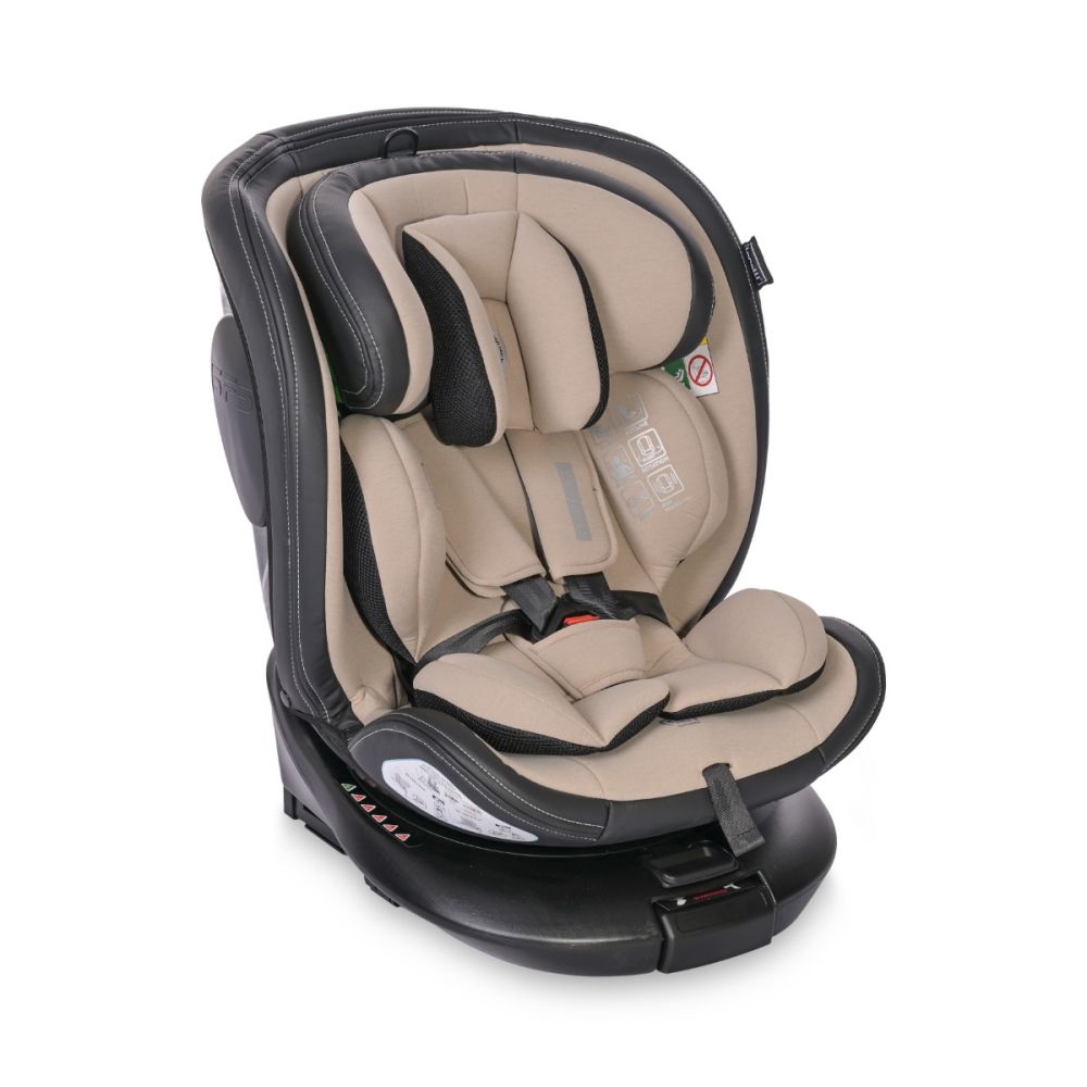 Scaun auto, Lorelli Estate, Isofix, 0 luni-12 ani, 40-150 cm, Beige