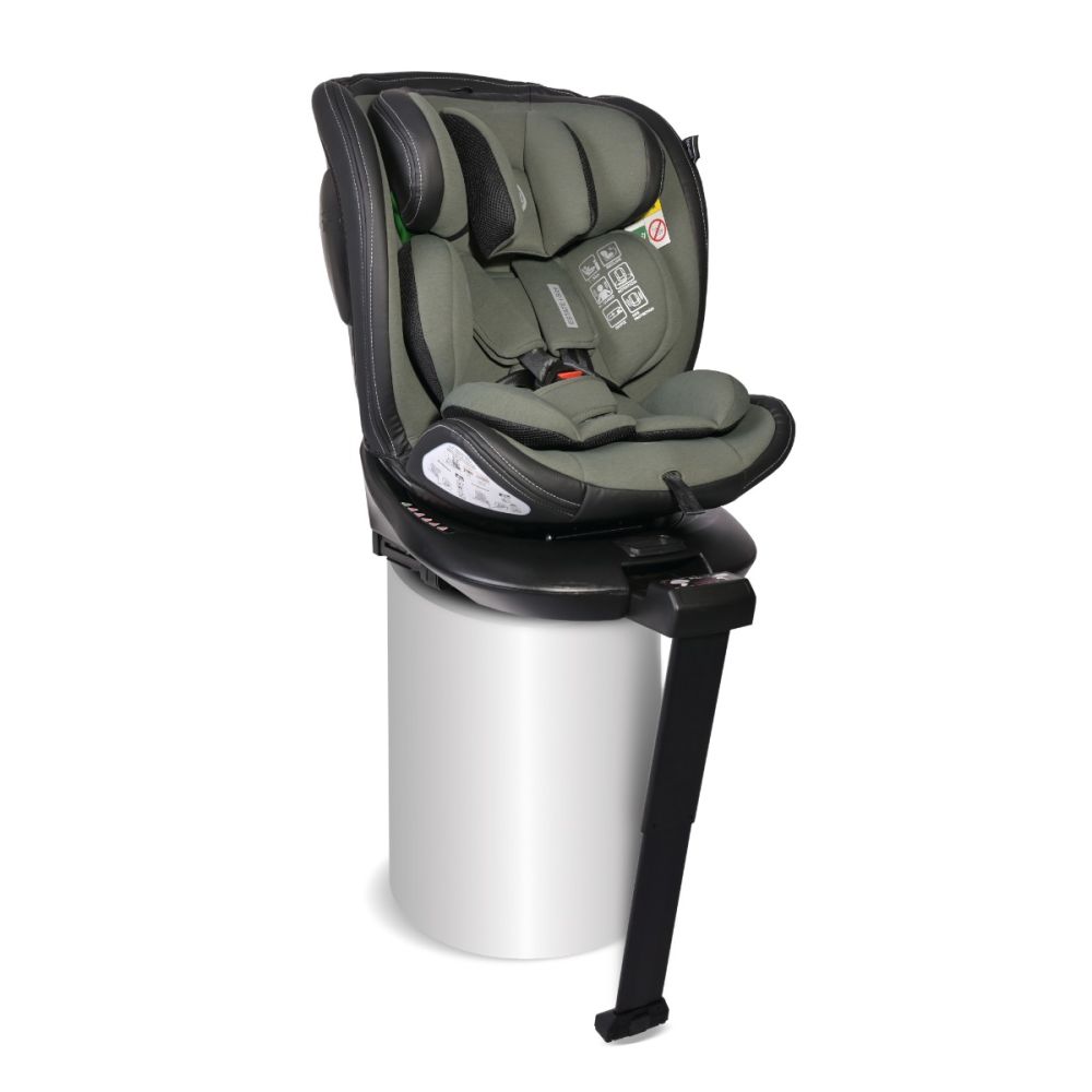 Scaun auto, Lorelli Estate, Isofix, 0 luni-12 ani, 40-150 cm, Green