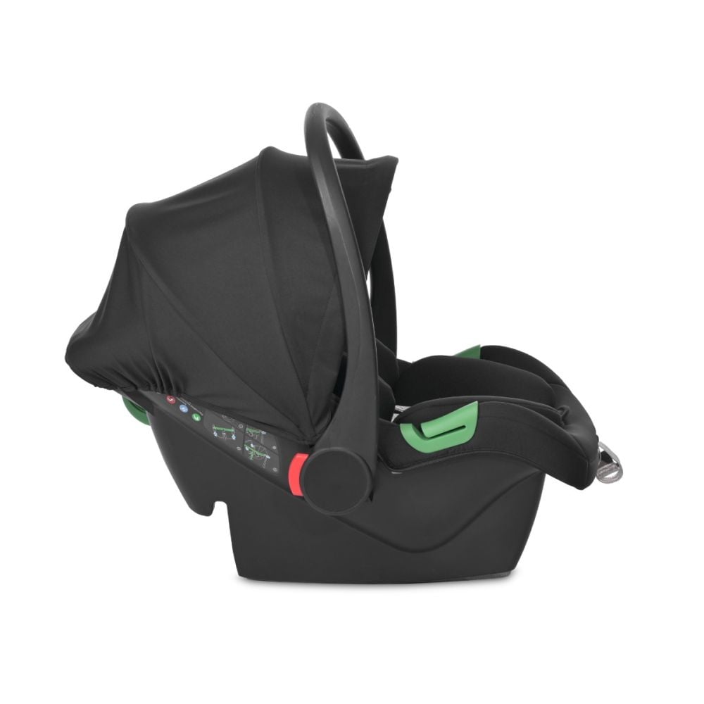Cosulet auto, Lorelli Spirit, i-Size, 0-15 luni, 40-87 cm, Black Jasper