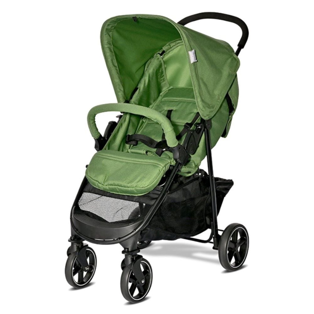 Carucior sport, Lorelli Rome, spatar reglabil multiple pozitii, 6 luni-3 ani, Green Aspen