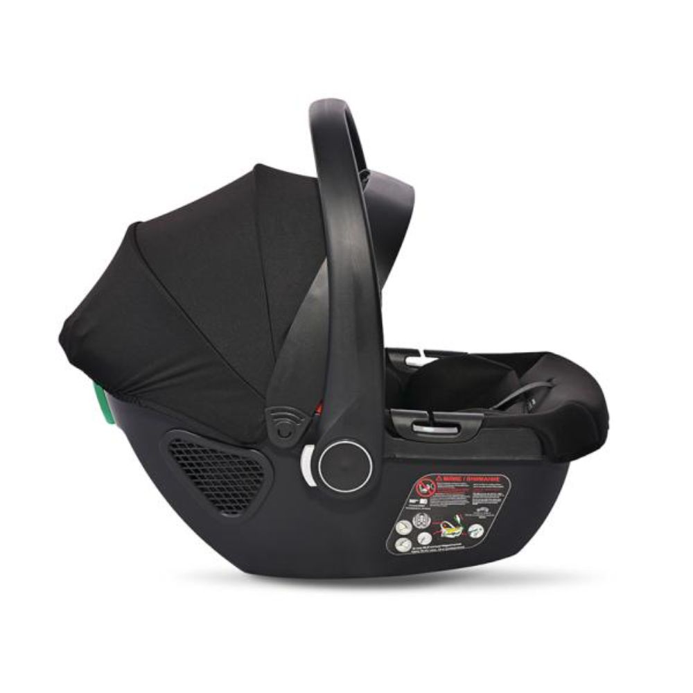 Scoica auto, Lorelli Aria Luxe, panou de ventilatie, tetiera reglabila, maner reglabil, 0-15 luni, 40-87 cm, Black Jasper