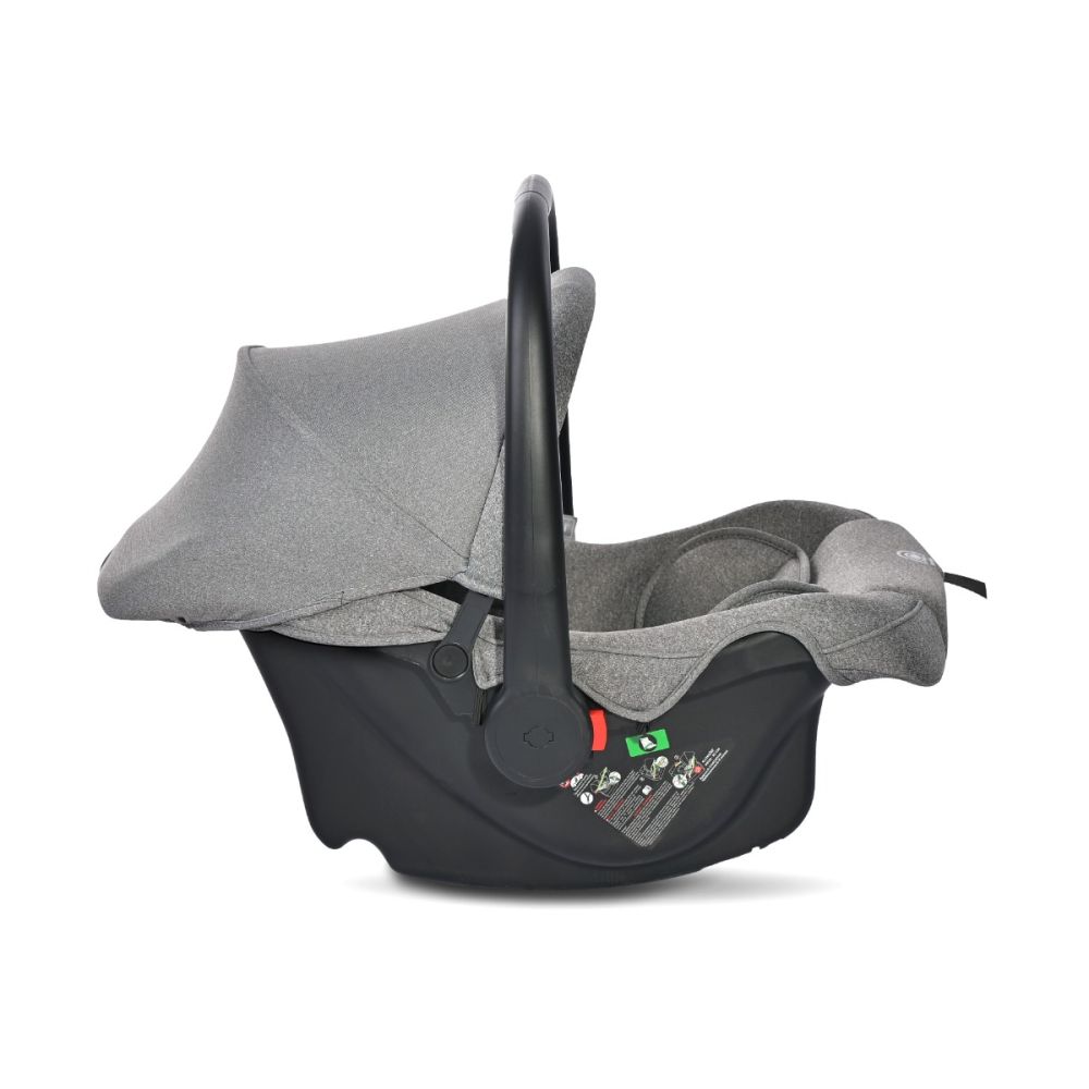 Scoica auto, Lorelli Joy, 0-12 luni, 40-85 cm, Grey Jasper