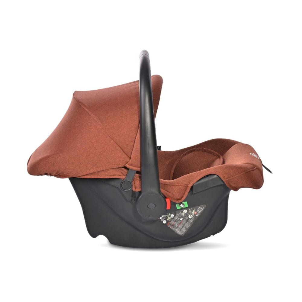 Scoica auto, Lorelli Joy, 0-12 luni, 40-85 cm, Ginger