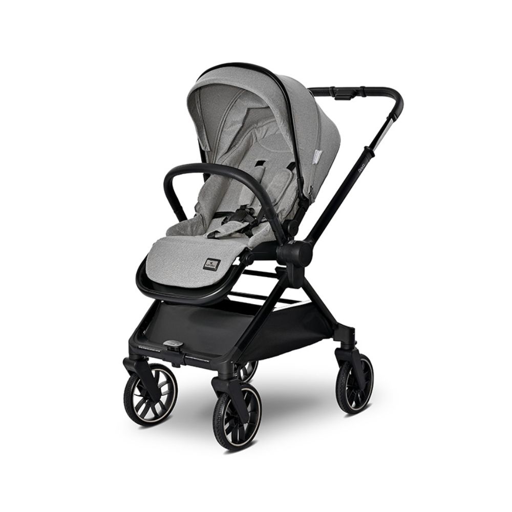 Carucior 3 in 1, Lorelli Reya, maner reversibil, pana la 22 kg, Grey