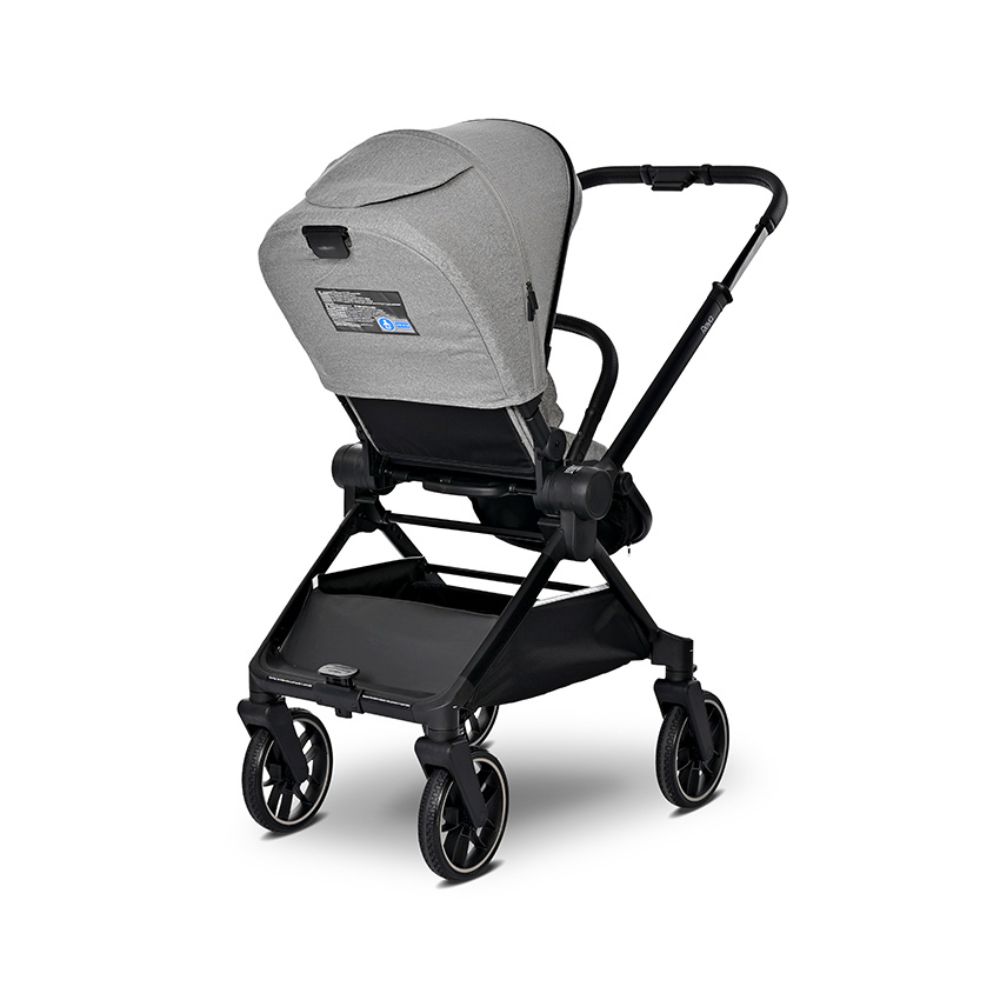 Carucior 3 in 1, Lorelli Reya, maner reversibil, pana la 22 kg, Grey