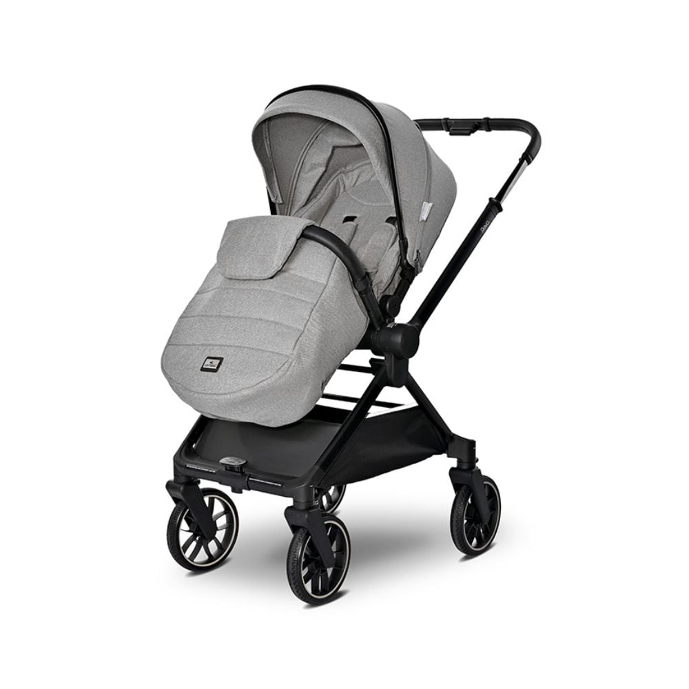 Carucior 3 in 1, Lorelli Reya, maner reversibil, pana la 22 kg, Grey