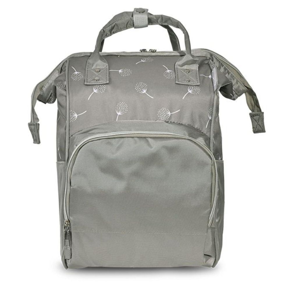 Rucsac accesorii bebelusi, Lorelli Tender, multiple compartimente, buzunar izoterm, Grey
