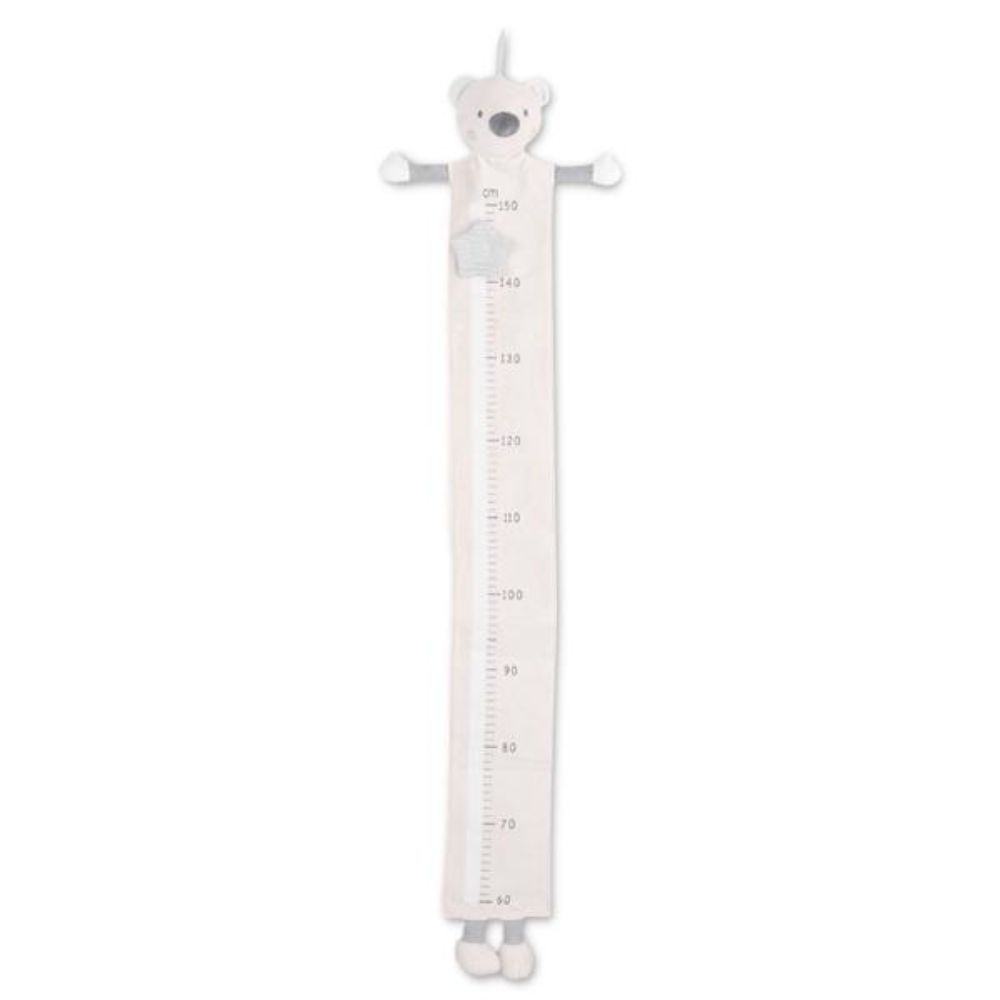 Taliometru din plus, Lorelli, scala de masurare de la 60 la 150 cm, 0 luni+, Bear Beige