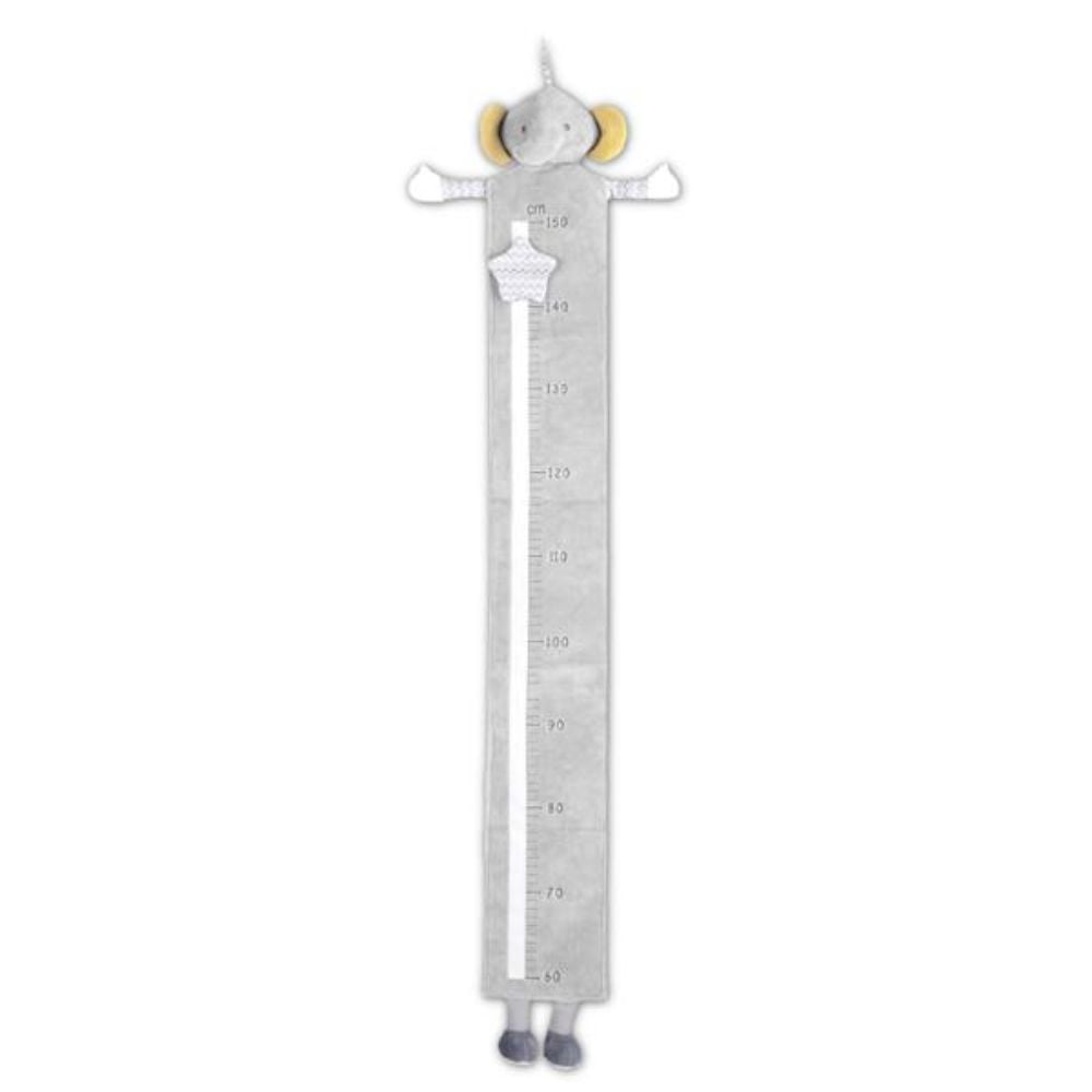 Taliometru din plus, Lorelli, scala de masurare de la 60 la 150 cm, 0 luni+, Elephant Grey