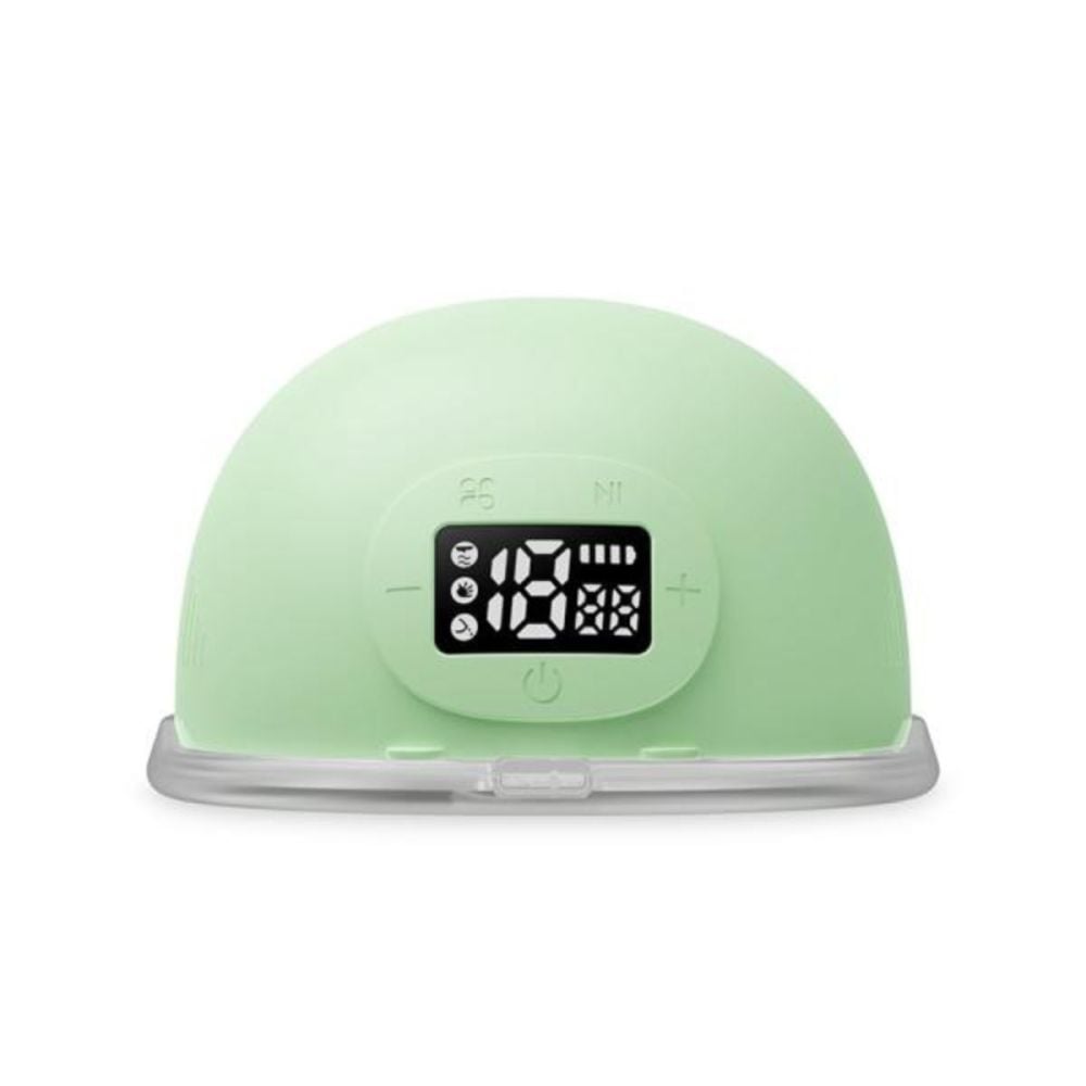 Pompa de san electrica portabila, Lorelli Aya, hands free, 3 moduri de operare, functie masaj, 15 niveluri, accesorii incluse, 180 ml, Green