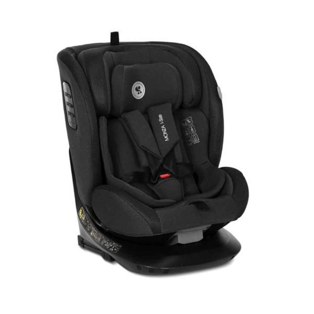 Scaun auto, Lorelli Monza, I-Size, Isofix, anti rebound bar, rotativ, 40-150 cm, Black