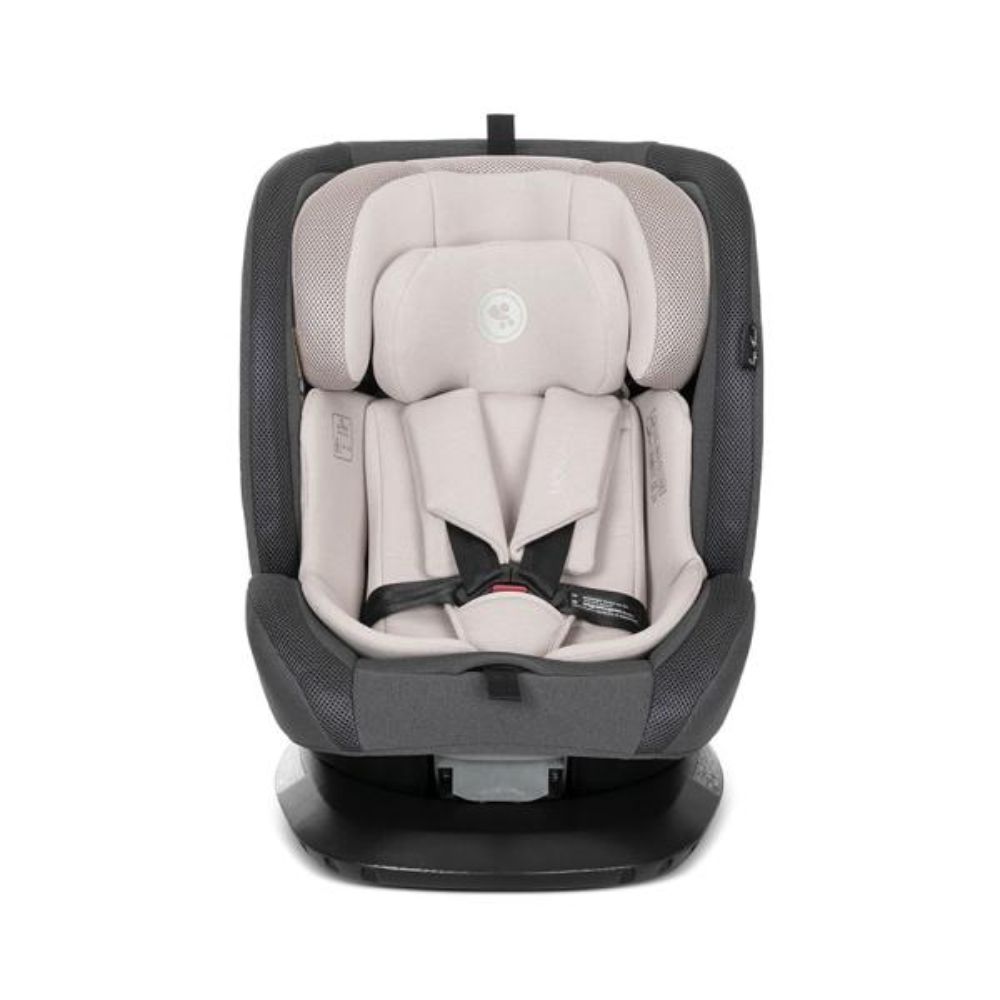 Scaun auto, Lorelli Monza, I-Size, Isofix, anti rebound bar, rotativ, 40-150 cm, Beige