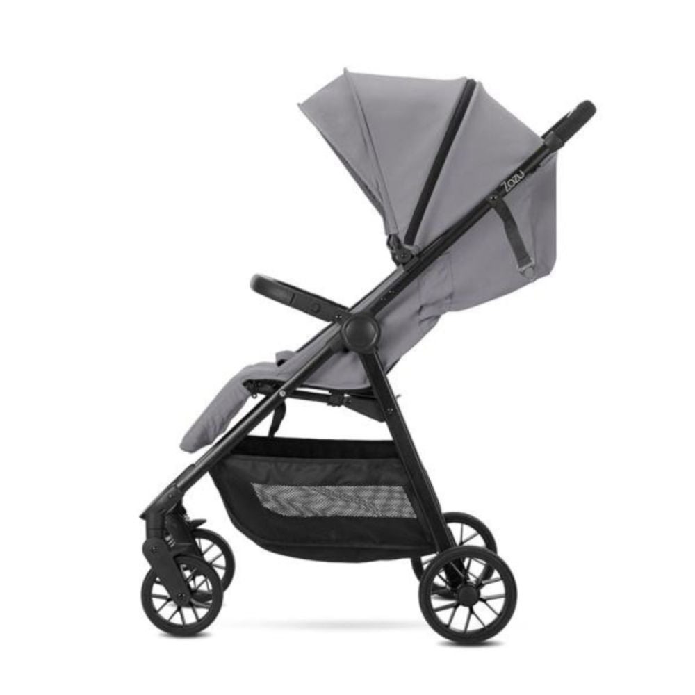 Carucior sport ultrausor, Lorelli Zozu, pliere cu o mana, 5.8 kg, pana la 22 kg, Grey