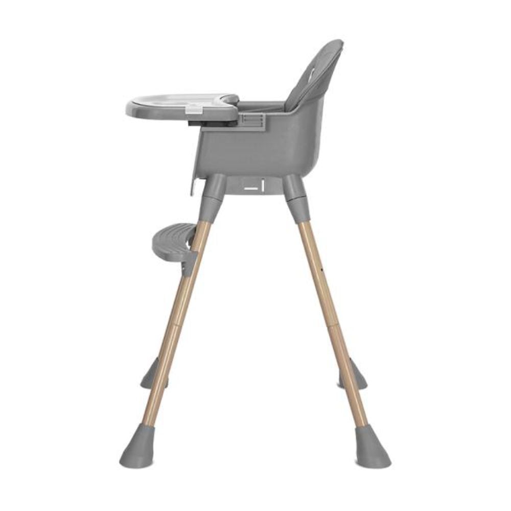Scaun inalt de masa, Lorelli Vanilla, 3 in 1, de la 6 luni pana la 6 ani (26 kg), Grey