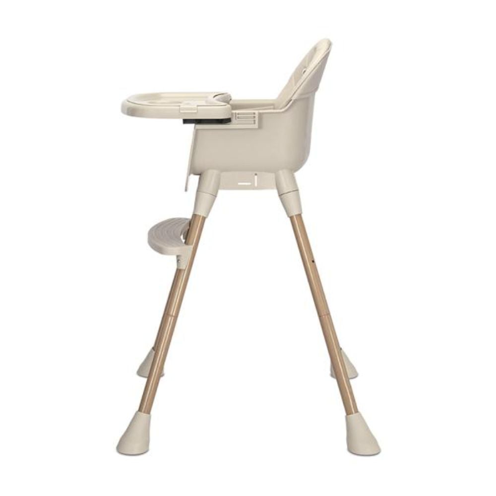 Scaun inalt de masa, Lorelli Vanilla, 3 in 1, de la 6 luni pana la 6 ani (26 kg), Beige