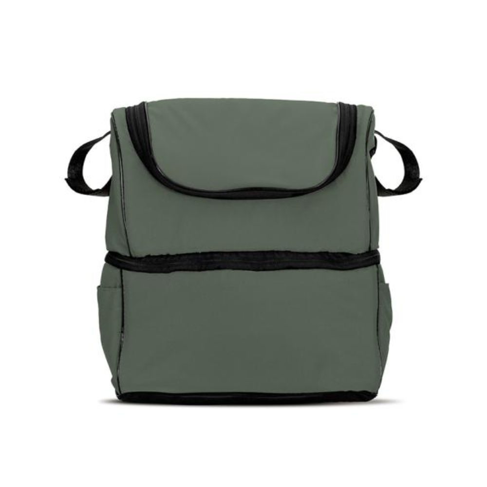 Carucior set 2 in 1, Lorelli Venice, cos landou individual, cadru din aluminiu, sezut reversibil, pana la 22 Kg, Green