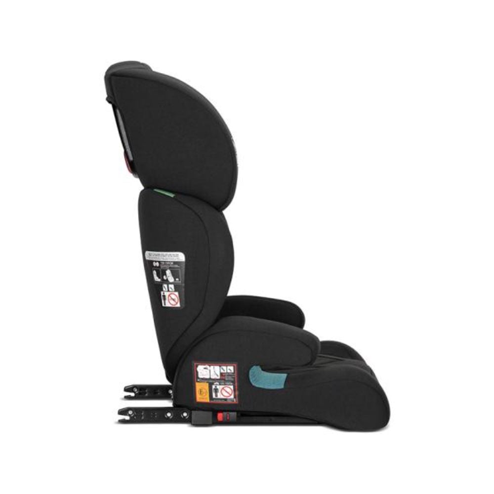Scaun auto, Lorelli Speed GT, I-Size, Isofix, transformabil in inaltator auto, 3-12 ani, 100-150 cm, Black