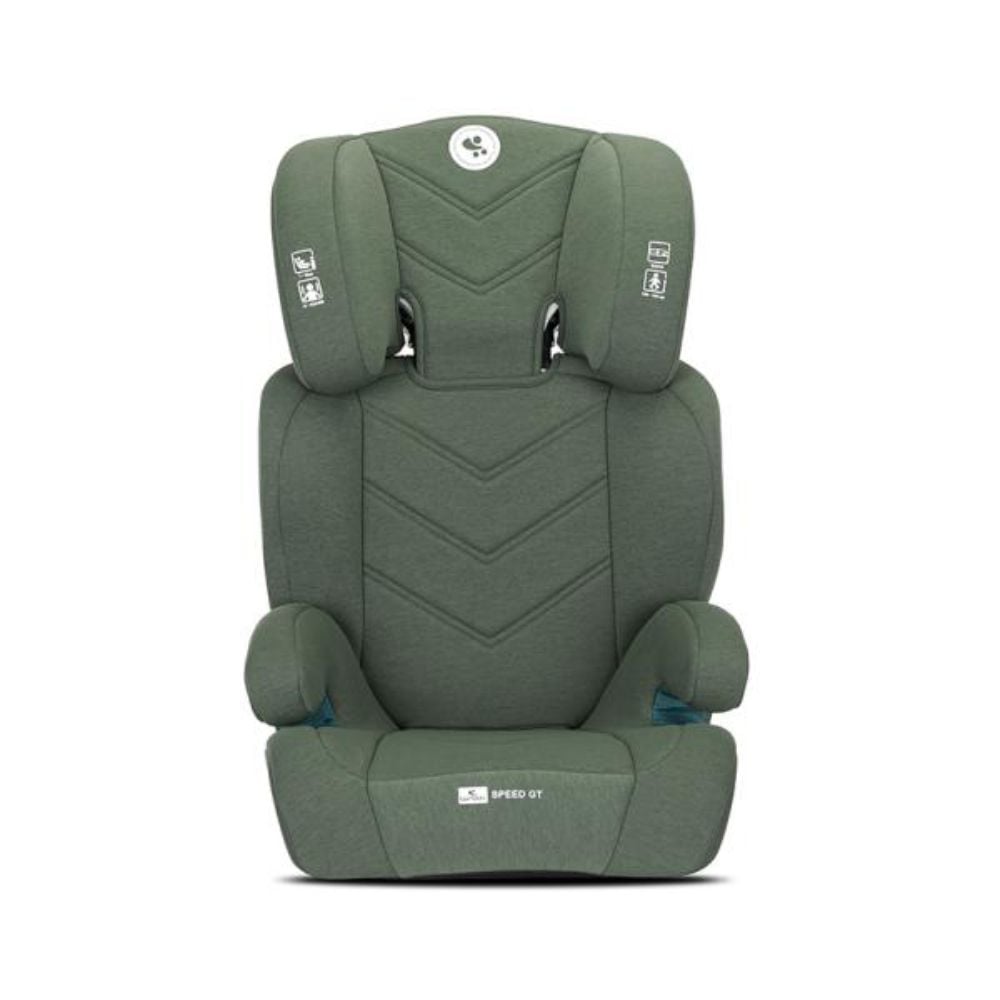 Scaun auto, Lorelli Speed GT, I-Size, Isofix, transformabil in inaltator auto, 3-12 ani, 100-150 cm, Green