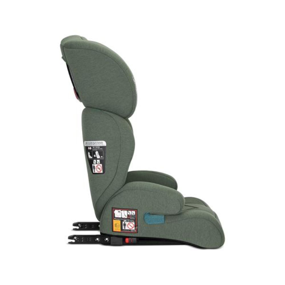Scaun auto, Lorelli Speed GT, I-Size, Isofix, transformabil in inaltator auto, 3-12 ani, 100-150 cm, Green