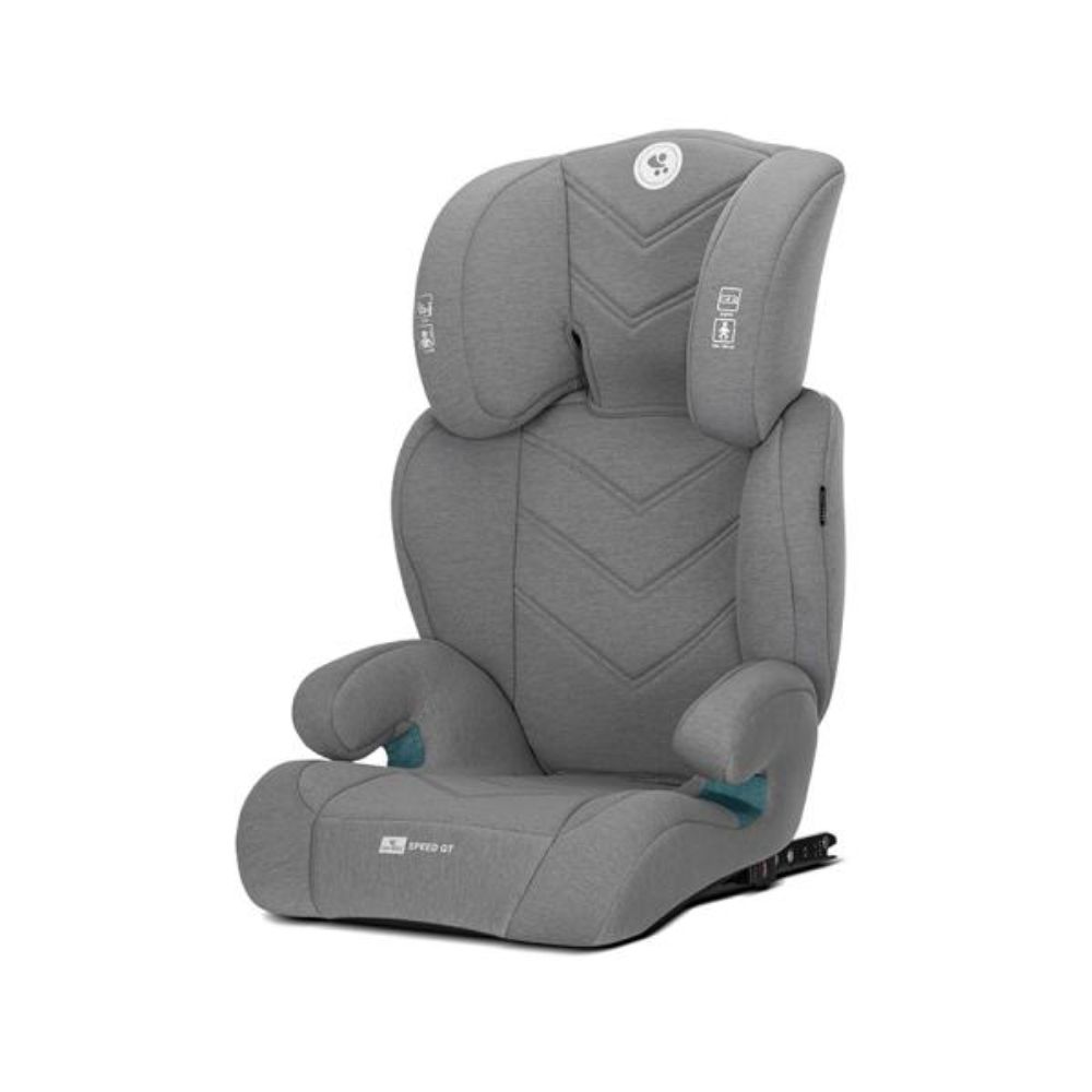 Scaun auto, Lorelli Speed GT, I-Size, Isofix, transformabil in inaltator auto, 3-12 ani, 100-150 cm, Grey