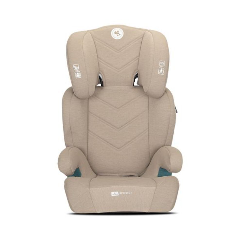 Scaun auto, Lorelli Speed GT, I-Size, Isofix, transformabil in inaltator auto, 3-12 ani, 100-150 cm, Beige