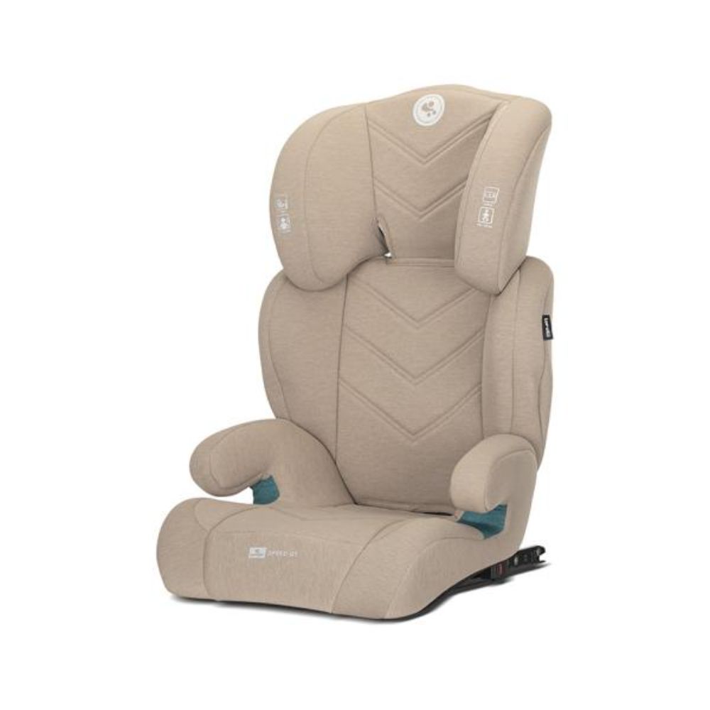 Scaun auto, Lorelli Speed GT, I-Size, Isofix, transformabil in inaltator auto, 3-12 ani, 100-150 cm, Beige