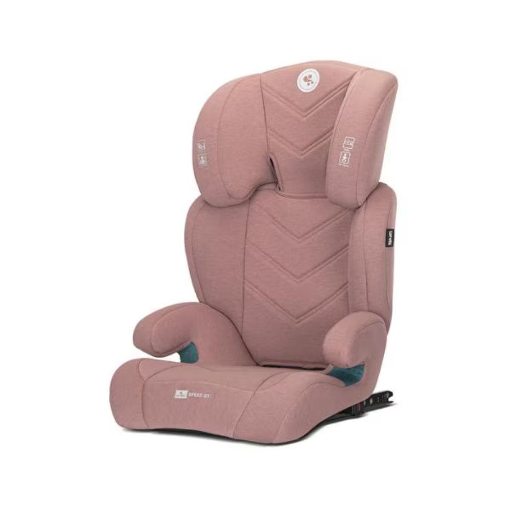 Scaun auto, Lorelli Speed GT, I-Size, Isofix, transformabil in inaltator auto, 3-12 ani, 100-150 cm, Pink