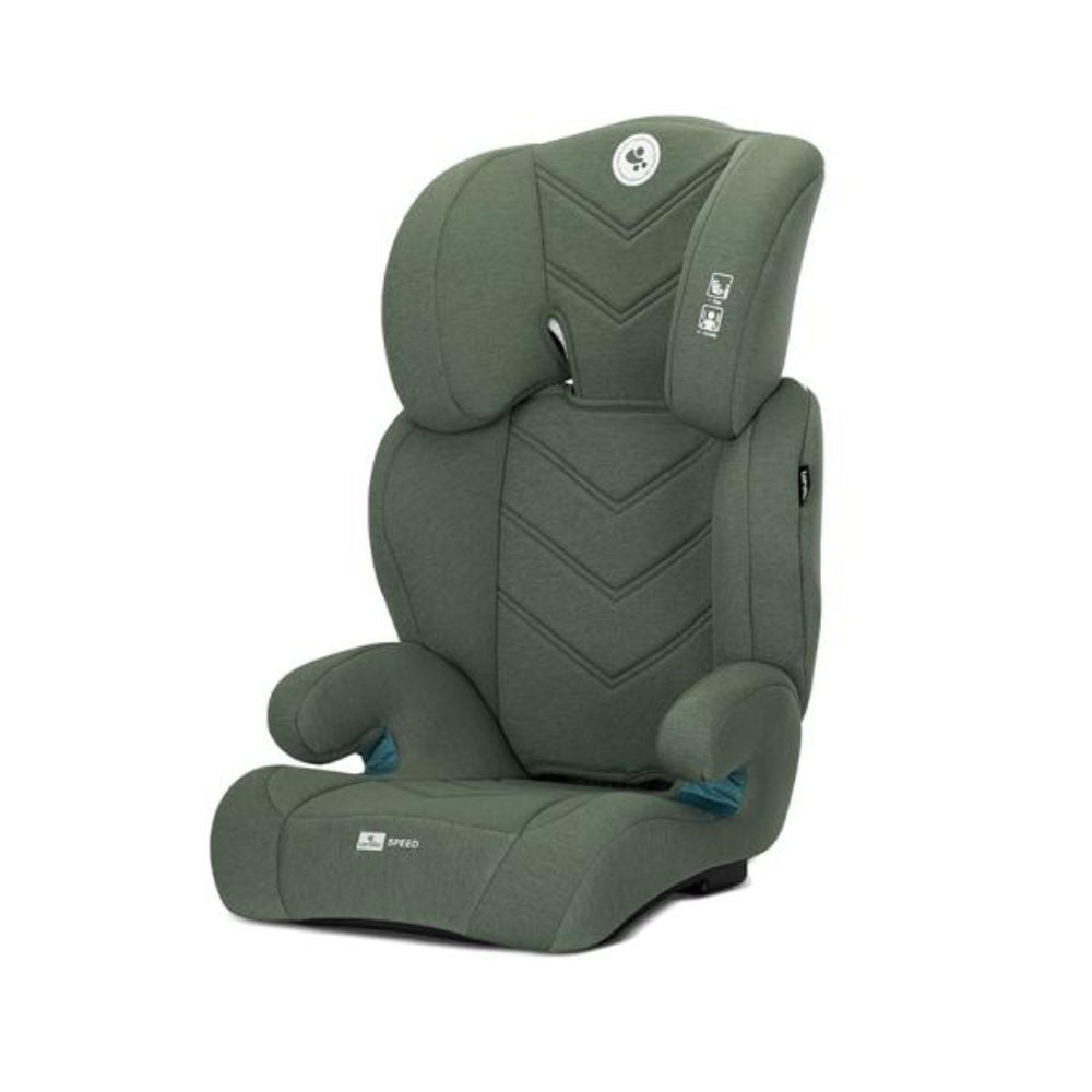 Scaun auto, Lorelli Speed, I-Size, transformabil in inaltator auto, 3-12 ani, 100-150 cm, Green