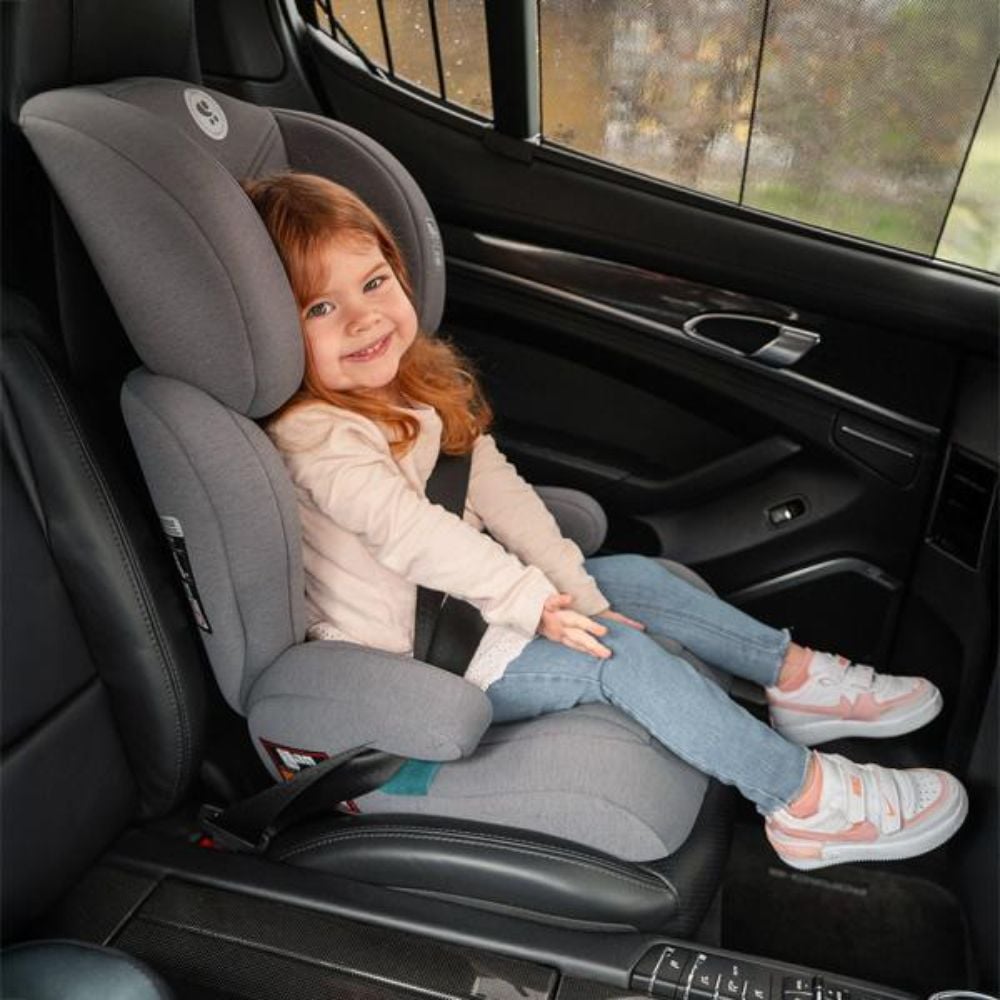 Scaun auto, Lorelli Speed, I-Size, transformabil in inaltator auto, 3-12 ani, 100-150 cm, Green