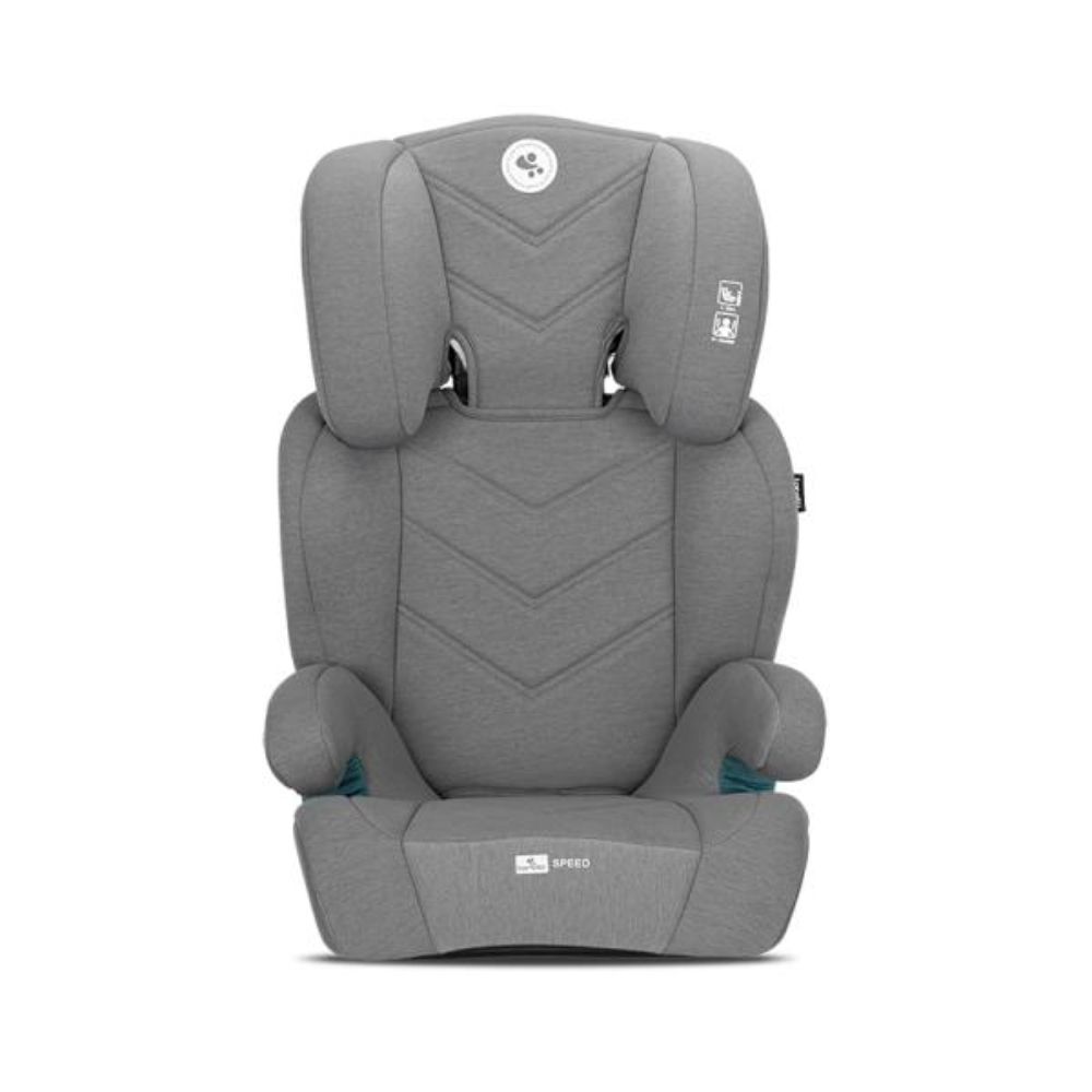 Scaun auto, Lorelli Speed, I-Size, transformabil in inaltator auto, 3-12 ani, 100-150 cm, Grey