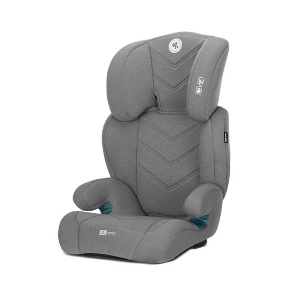 Scaun auto, Lorelli Speed, I-Size, transformabil in inaltator auto, 3-12 ani, 100-150 cm, Grey