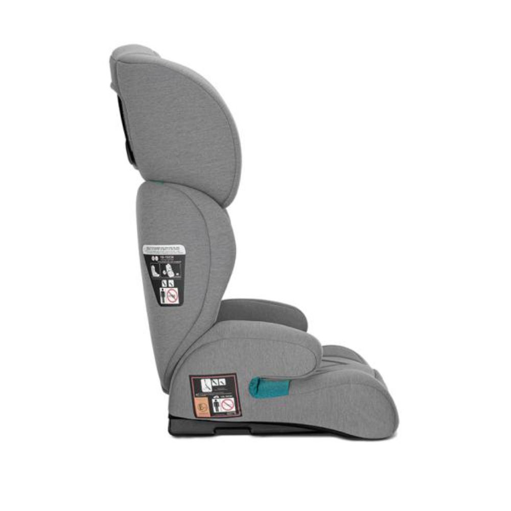 Scaun auto, Lorelli Speed, I-Size, transformabil in inaltator auto, 3-12 ani, 100-150 cm, Grey