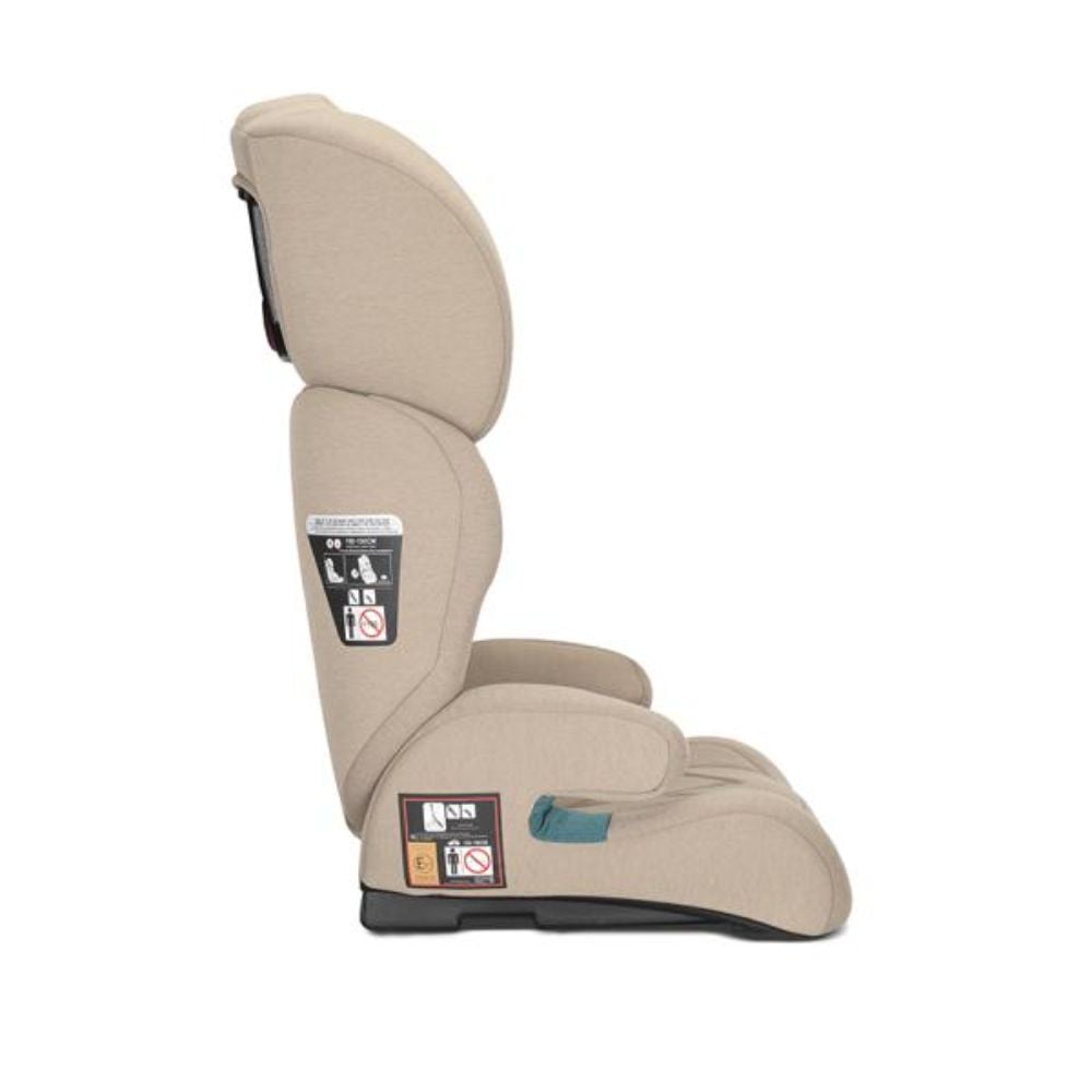 Scaun auto, Lorelli Speed, I-Size, transformabil in inaltator auto, 3-12 ani, 100-150 cm, Beige