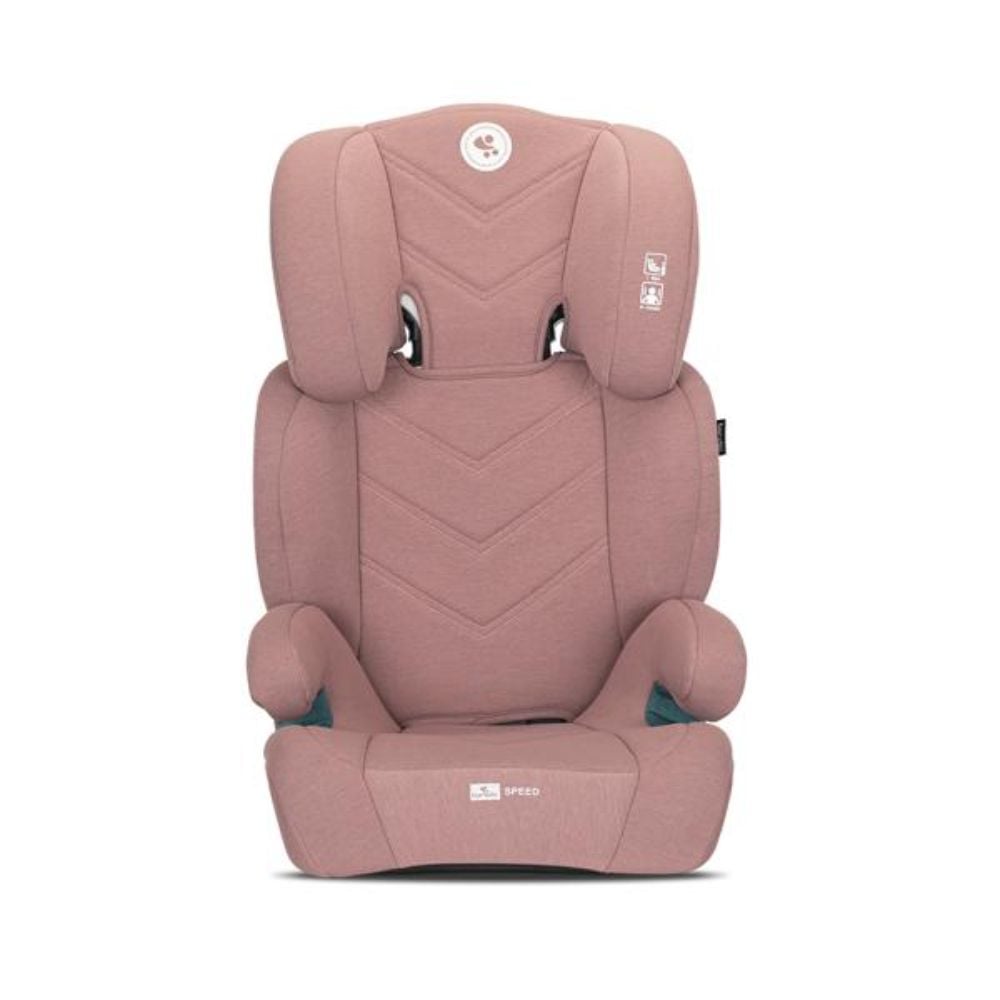 Scaun auto, Lorelli Speed, I-Size, transformabil in inaltator auto, 3-12 ani, 100-150 cm, Pink