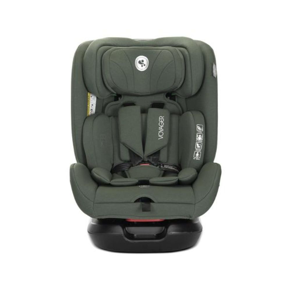 Scaun auto, Lorelli Voyager, I-Size, inclusa pernuta de calatorie, 0 luni-12 ani, 40-150 cm, Green